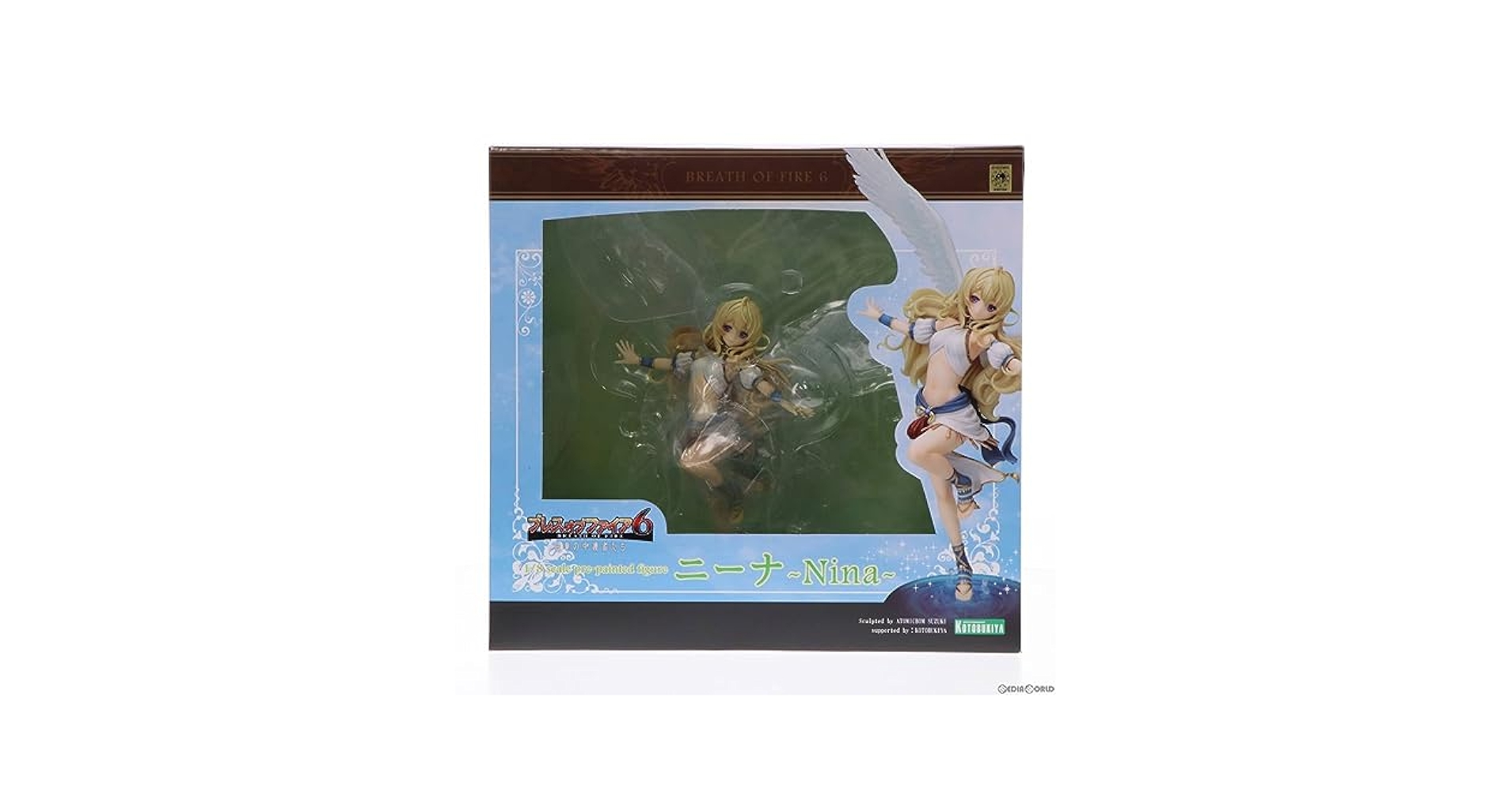 KOTOBUKIYA - ニーナ ブレス オブ ファイア6 白竜の守護者たち 1/8 完成品 フィギュア(PP615) コトブキヤ ブレス オブ ファイア 6 白竜の守護者たち ニーナ 1/8 完成品